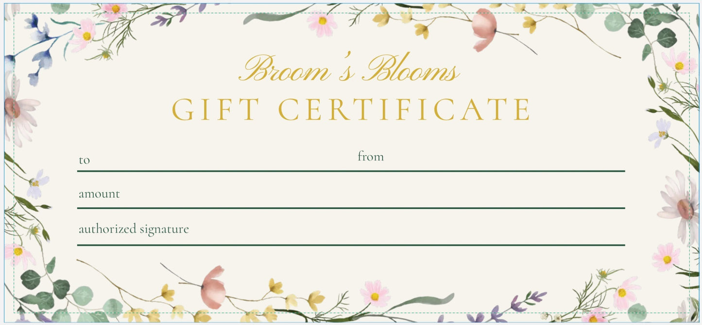 Online Gift Card